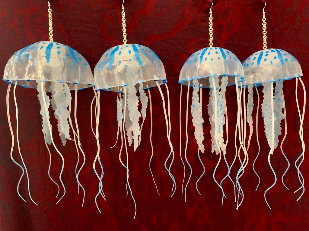 Jellyfish Earrings-Mar