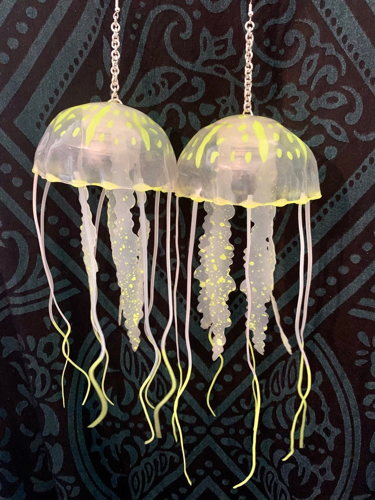 Jellyfish Earrings-Sol